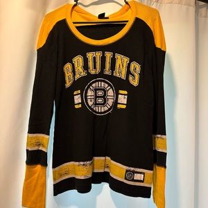 Women’s Boston Bruins Distressed Long Sleeve